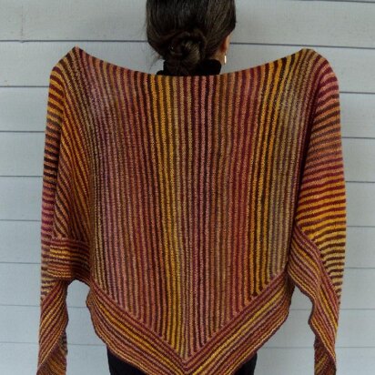 Roo Shawl - knitting pattern