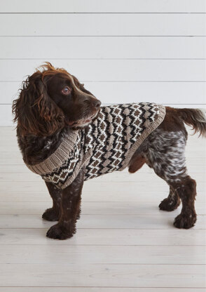 Aprés Ski - Dog Jumper Knitting Pattern For Pets in Debbie Bliss Rialto Aran by Debbie Bliss