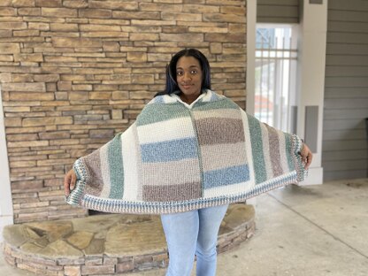 Cedar Mill Tunisian Poncho