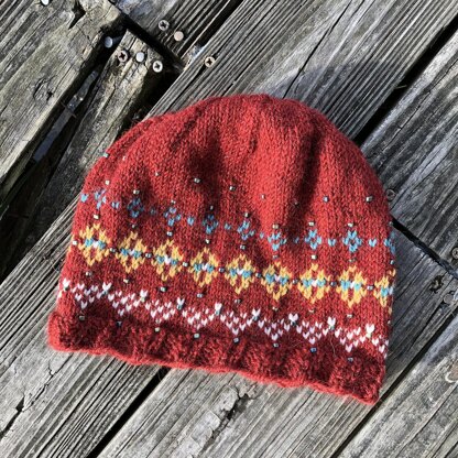 Christmas (or not) Fair-Isle Hat