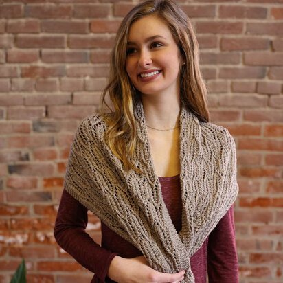 Plymouth Yarn 3331 Shawl PDF