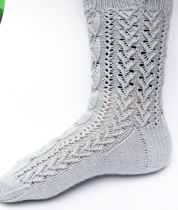 Leaf Lace Socks