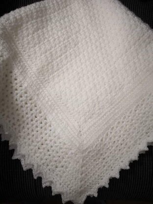 Elegant Christening Shawl