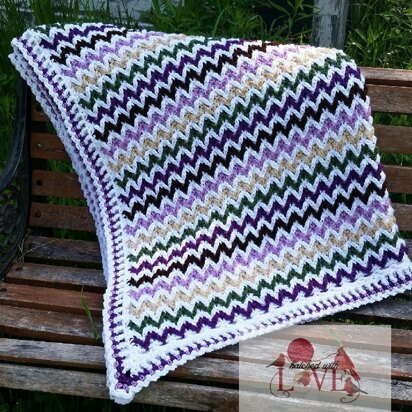 Chevron Illusion Blanket