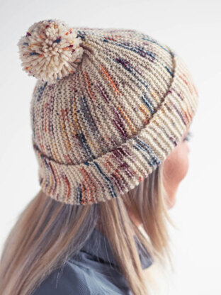 Cilantro Hat in Berroco Ultra Wool Handpaint - Downloadable PDF