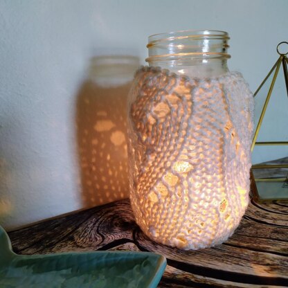 Lace Jar Cover