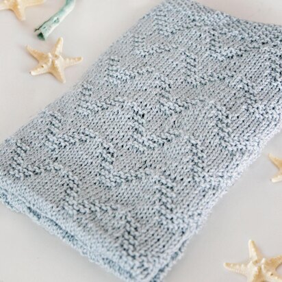 Seaside Baby Blanket