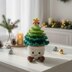 Surprise Christmas Weenie, Crochet Pattern Christmas Tree