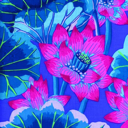 Kaffe Fassett Lake Blossom - Blue