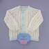 Ryan Baby cardigan, Hats, Booties & Mitts knitting pattern 18inch chest size