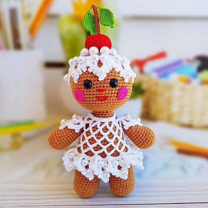 Gingerbread Girlie doll