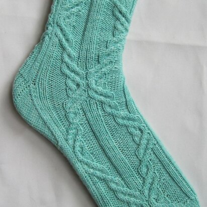 The Cobbler Cabled Socks
