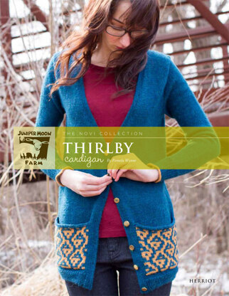 Thirlby Cardigan in Juniper Moon Farm Herriot - J26-01