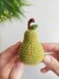 Crochet pear pattern