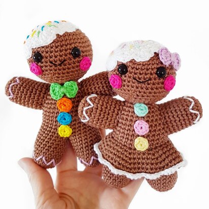 Gingerbread Man and Woman