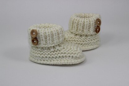 Baby Chunky 2 Button Booties