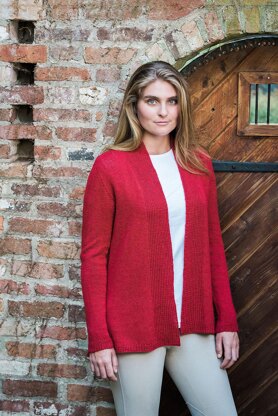 Lexington Top-Down Cardigan #B116