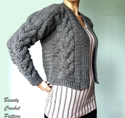 Cable Cardigan