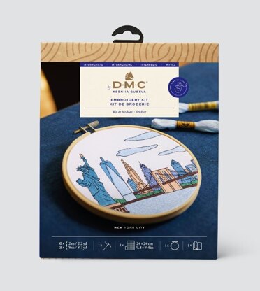 DMC New York City - Medium Embroidery Kit