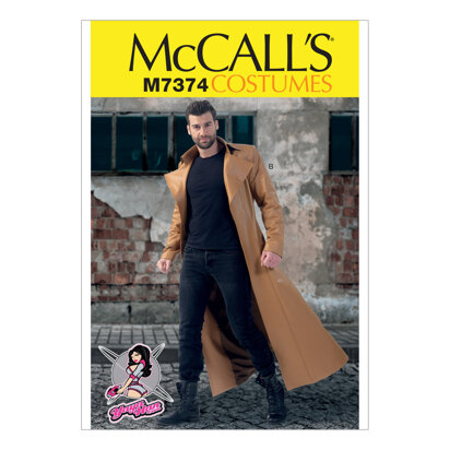 McCall's Collared and Seamed Coats M7374 - Sewing Pattern