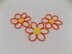 Daisy flower coasters