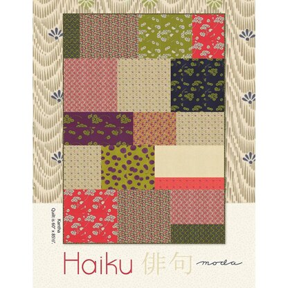 Moda Fabrics Haiku Quilt - Downloadable PDF