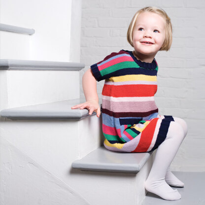 Colour Blocking Collection Ebook - Knitting Patterns for Kids in MillaMia Naturally Soft Merino