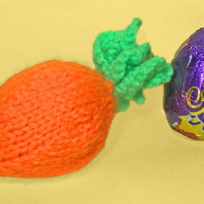 Easter Carrot chocolate creme egg cover