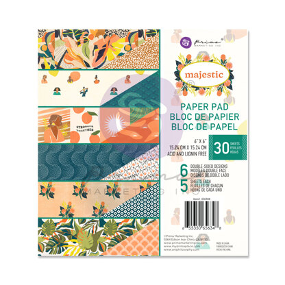 Prima Marketing Majestic Collection 6x6 Paper Pad