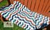 Picket Fence Ripple Afghan