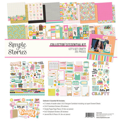 Simple Stories Let's Get Crafty Collector's Essential Kit