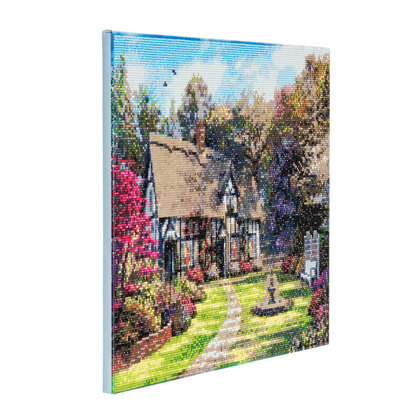Crystal Art Country Cottage, 40x50cm Diamond Painting Kit