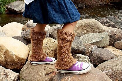 Cabled Leg-warmers - Ballintotas Alpacas