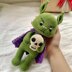 Green Monter With Skull