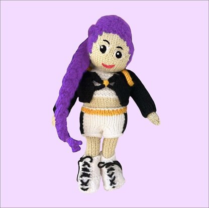 K Pop dressing up doll