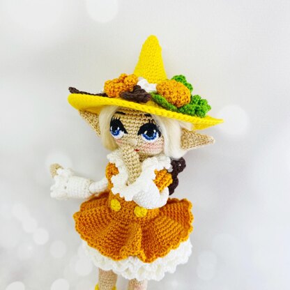 Amigurumi fairy Goldie