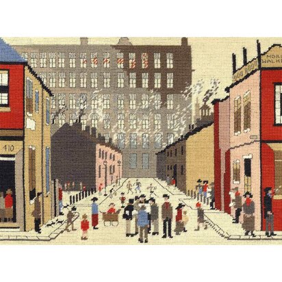 Bothy Threads Street Scene - Needlepoint Kit - 38 x 28 cm