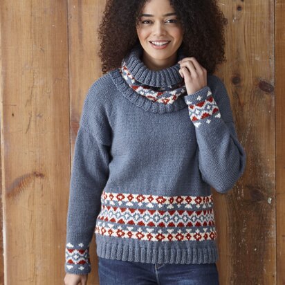 Ladies in King Cole Merino Blend DK - 5870 - Leaflet