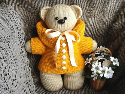 Toy Animal Pattern Knitted Bear