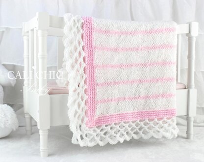 Crystal Lace Baby Blanket #68