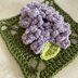 Lilac Flower Granny Square