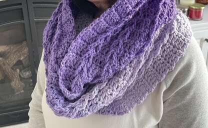 Shades of Lavender Scarf