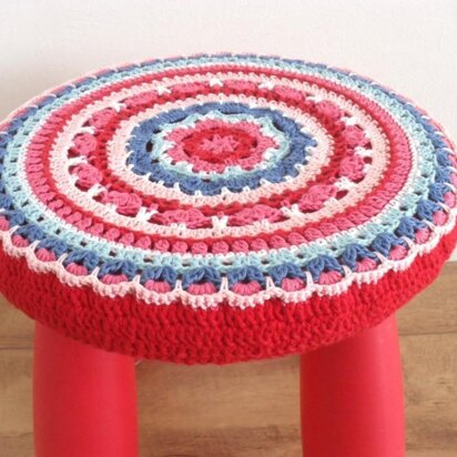 Boho Stool Cover