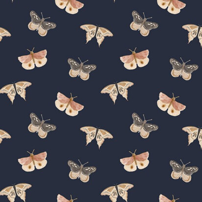 Poppy Fabrics - Digital Butterflies 1 Jersey