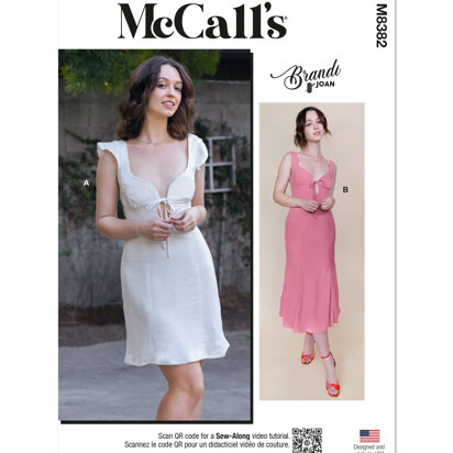 McCall's Misses' Dresses by Brandi Joan M8382 - Sewing Pattern