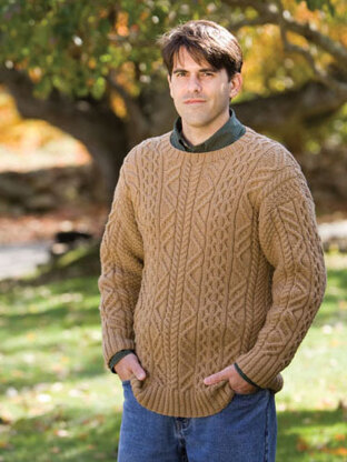 Aram Cable Pullover in Berroco Comfort PDF (Free)