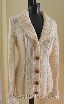 #63 Charming Shawl-Collared Cardigan