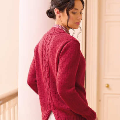 Welt Cardigan in Rowan Pure Alpaca PDF