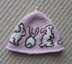 Bunny Yoke Pullover and Hat for Babies and Children