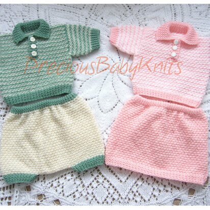 FLYNN - jumper and shorts/skirt set